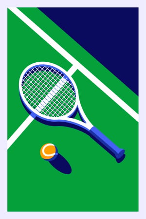 Realiza una apuesta simple en Tenis Wimbledon Individual Masculino
